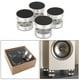 thumbnail image 4 of Paquete de 4 Altavoces con Soporte de Aislamiento de Clavos de Aluminio para Tocadiscos Perfecl Premium Duraderos Plata, 4 of 8