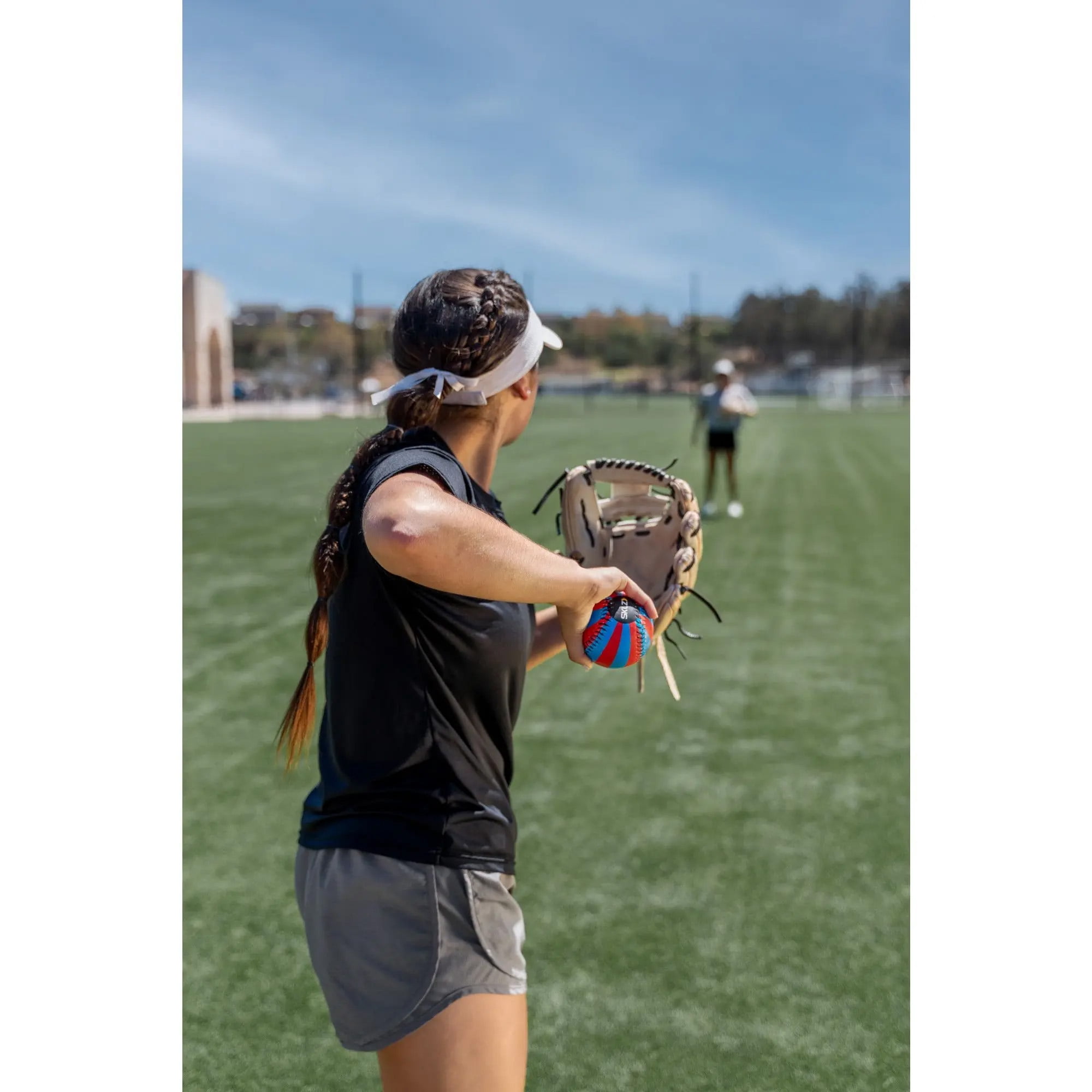 Lot De 2 Balles D'entraînement SKLZ Spin Vision – Baseball, Coutures Surélevées (neuf)