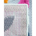 thumbnail image 7 of Unique Loom Aruba Outdoor Collection Area Rug - Oranjestad (5' 3" Square Blue/Light Blue), 7 of 7