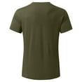 thumbnail image 3 of BOBOGOJP Shirts T - Graphiques pour Hommes Manches Courtes Col Rond Doux Ajustés (Vert Armée,G), 3 of 5