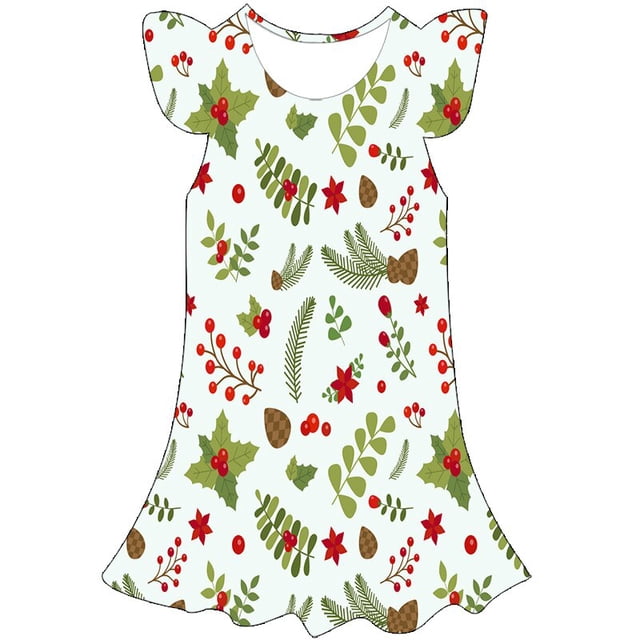 Vestido de Navidad Vestidos de lujo para niños para niñas Cosplay Dress Up Kids Costume Baby Girls Santa Claus Frocks Ropa para niños 1 10T7T Gao Jinjia LED