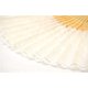 thumbnail image 4 of Abanicos plegables de encaje de mano de 22 cm para mujer (blanco), 4 of 4