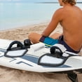 thumbnail image 4 of HEALEEP 1Set Paddle Handle for Surfing Durable PVC Material White Rectangular Shape, 4 of 8