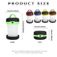 thumbnail image 3 of Gnwei Collapsible LED Camping Lantern Battery LED Operated Camping Lantern Lights Lantern Flashlight Portable Lamp Camping Accessories for Emergency Power Outage Hiking Tent Outdoor, 3 of 9