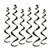 Twirly Whirlys 4-24" & 2-36" Black - 6 Pack (6 Per Package)