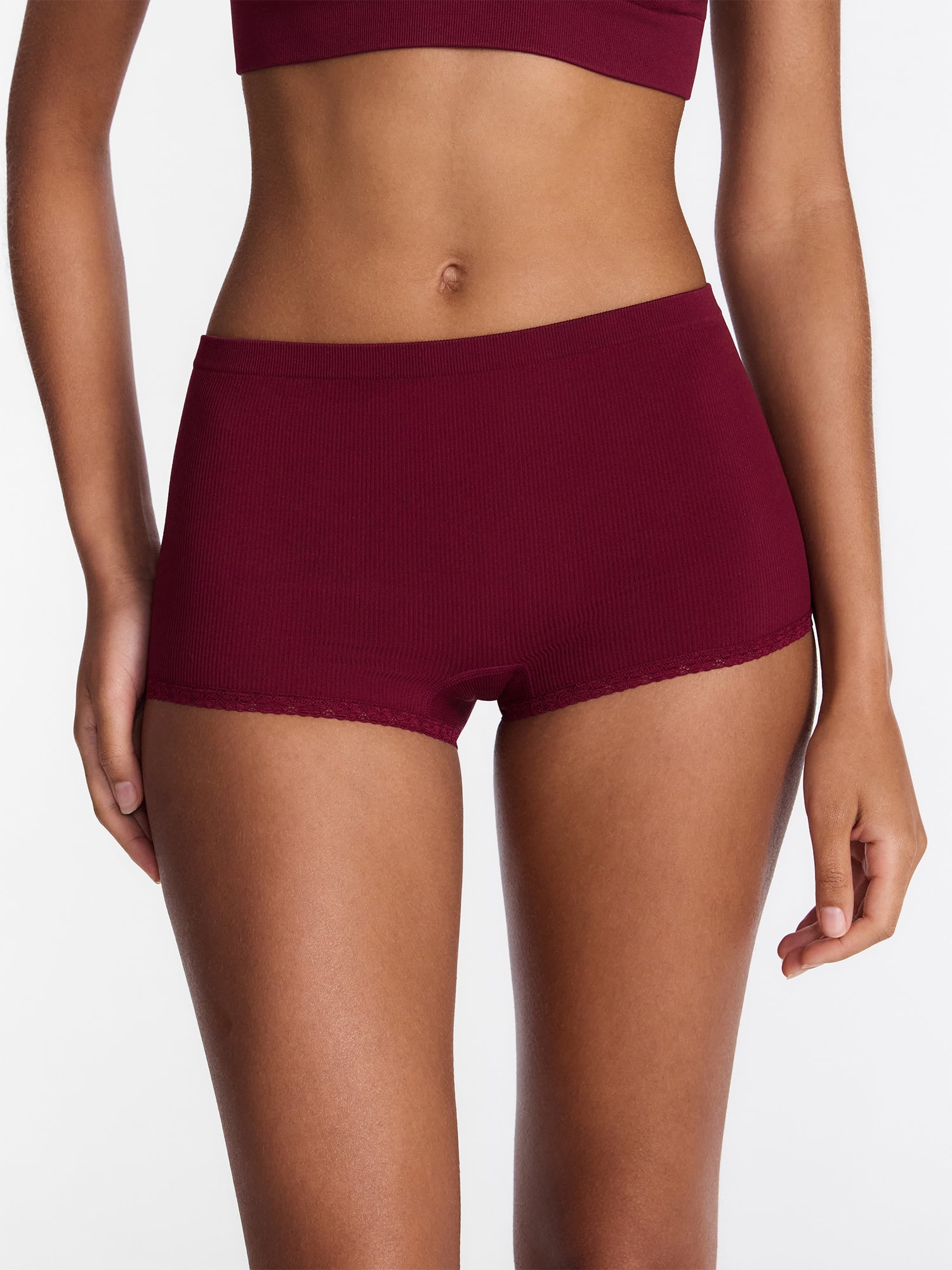No Boundaries Seamless Boyshorts, 3 Pack, Women’s, Sizes XS-XXXL