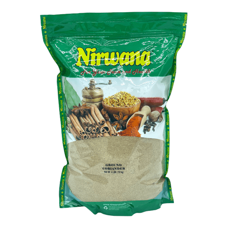 GROUND CORIANDER 64 OZ POUCH BY NIRWANA