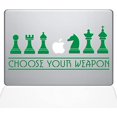 thumbnail image 1 of The Decal Guru Autocollant Vinyle pour MacBook - 15 Pouces MacBook Pro (2016 & Plus Récent) - Vert (1277-MAC-15X-LG), 1 of 1