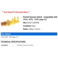 thumbnail image 2 of Ported Vacuum Switch - Compatible with 1976, 1978 - 1979 Jeep CJ7, 2 of 2