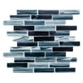 thumbnail image 4 of The Tile Life Island Antigua 1" x 4" Cayman Glass Backsplash Wall Tile, 1 Sheet (1 Sq. ft.), 4 of 12