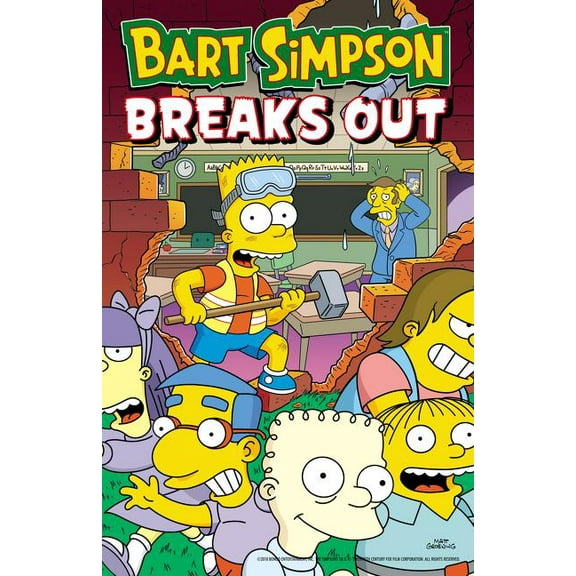 Simpsons Comics Bart Simpson Breaks Out, (Paperback)