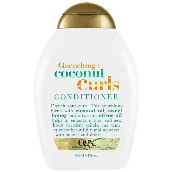 OGX Quenching + Coconut Curls Conditioner 13 oz (Pack of 3)
