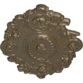 thumbnail image 3 of 30 1/2"W x 20"H x 1 1/2"P Strasbourg Ceiling Medallion Warm Silver Finished, 3 of 4