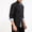 #014-Black, variant on Mens Business Long Sleeve Dress Shirt Color Block Cotton Lapel Slim Fit Casual Fashion For Daily Wear Commute Cross Border Apparel