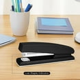 thumbnail image 2 of Stapler 25 Sheet Capacity with 1000 Staples and Staple Remover - Staplers for Desk, Non-Slip Office Stapler with Staples for Office, Black, 2 of 4