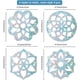 thumbnail image 3 of 16 piezas de calcomanías para ventanas con diseño de flor de la vida, calcomanías estáticas para vidrio, calcomanías de vinilo no adhesivas para puertas corredizas, calcomanías para el hogar para, 3 of 8