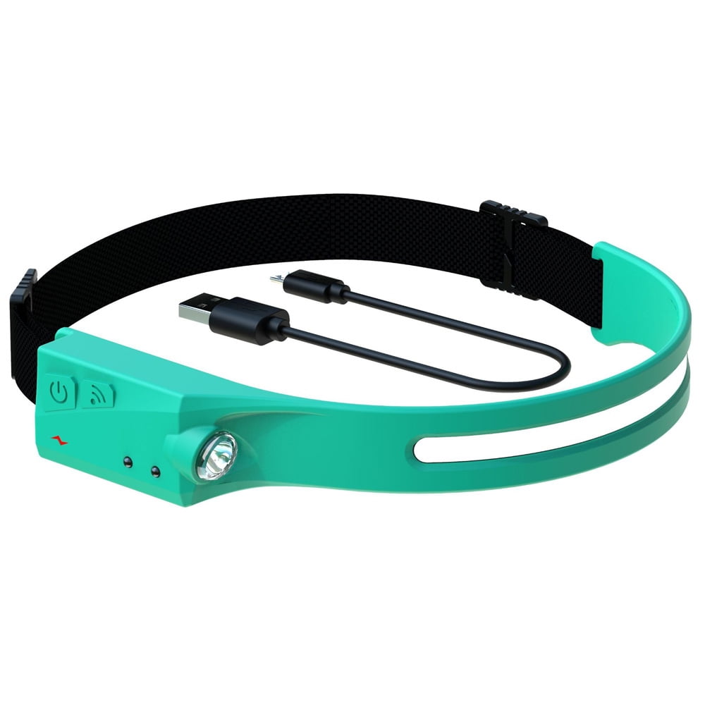 Motion Sensor, Waterproof, Lightweight Headlamp for Cycling, Running