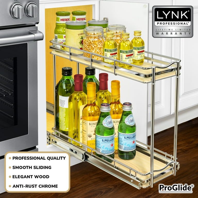 Lynk Professional Roll Out Under Sink Cabinet Organizer - Pull Out