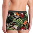 thumbnail image 5 of Kll Watercolor Tropical Flowers Men'S Cotton Boxer Briefs Underwear-Xx-Large, 5 of 9