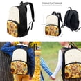 thumbnail image 2 of FOR U DESIGNS Cat Backpack for Girls with Lunch Box 10-12 Sunflower Book Bags for School 6th Grade Kids Bookbag Set of 4 Elementary/Preschool School Bag and Lunch Bag Pencil Case Water Bottle Bag, 2 of 5