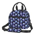thumbnail image 1 of Disketp crystal Skull Lonchera Térmica para Mujer y Hombre, Bolsa de Almuerzo Reutilizable e Impermeable para Trabajo, Viajes y Picnic, 1 of 7