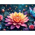 thumbnail image 4 of Elegant Flamingo Party Backdrop Banner for Events Celebrations Photography Background Decorations Summer Tropical Backdrop Flamingo Decor, 4 of 4