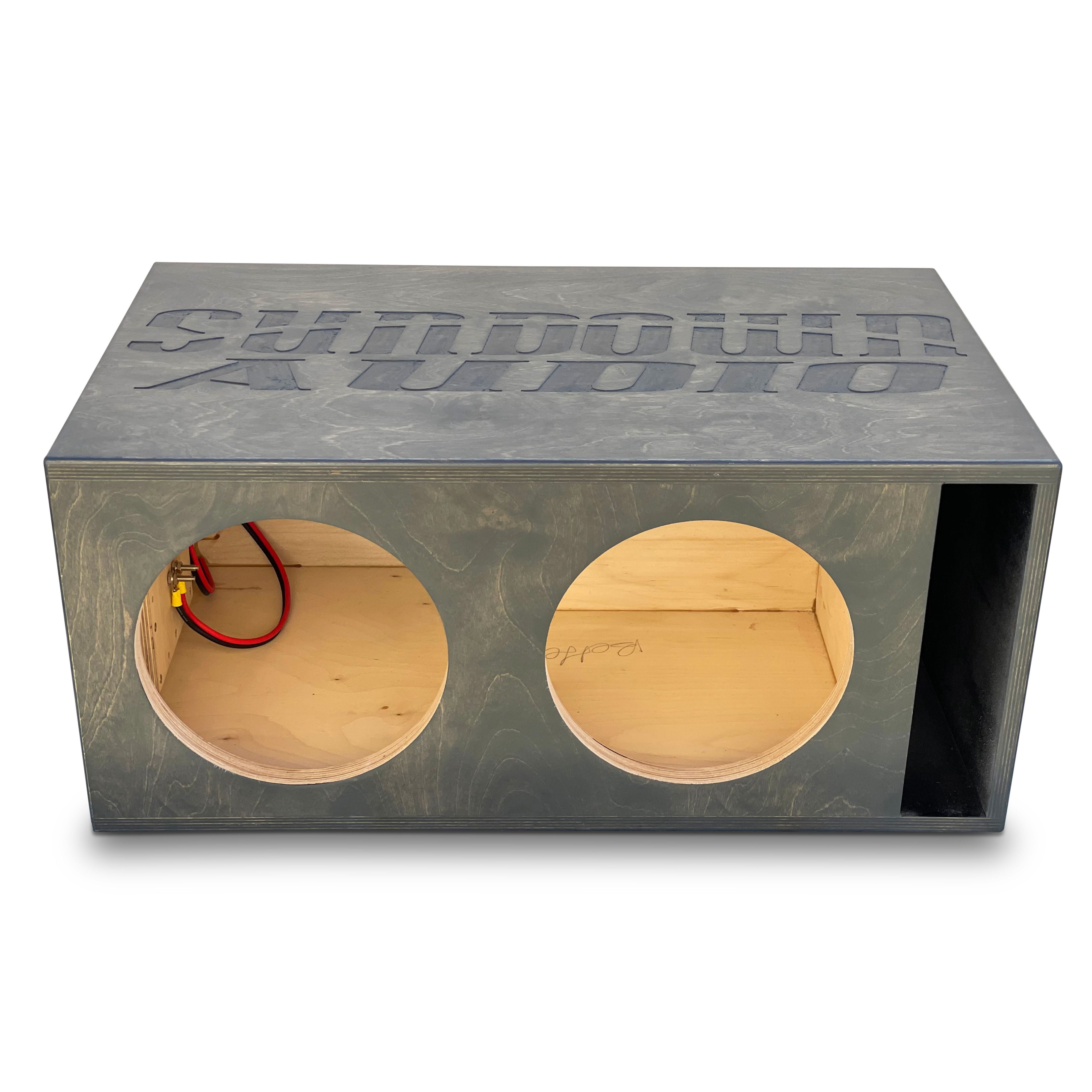Sundown X-12 Subwoofer Box Custom Ported / Vented Sub Box Subwoofer ...