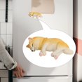 thumbnail image 1 of del refrigerador del o, del refrigerador del coche s estatuillas del animal y decoraciones Amarillo Yotijar imanes de nevera, 1 of 9