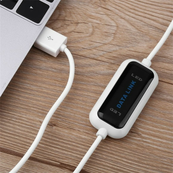 Opolski USB 2.0 480Mb/s Laptop PC To PC Online Data Link File Transfer Cable Bridge