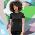 thumbnail image 2 of Skinni Fit T-Shirt à Manches Courtes Extensible Confortable pour Femmes, 2 of 2