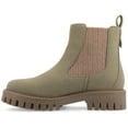 thumbnail image 3 of Journee Womens Alara Chelsea Pull On Booties, Widths Available, 3 of 10
