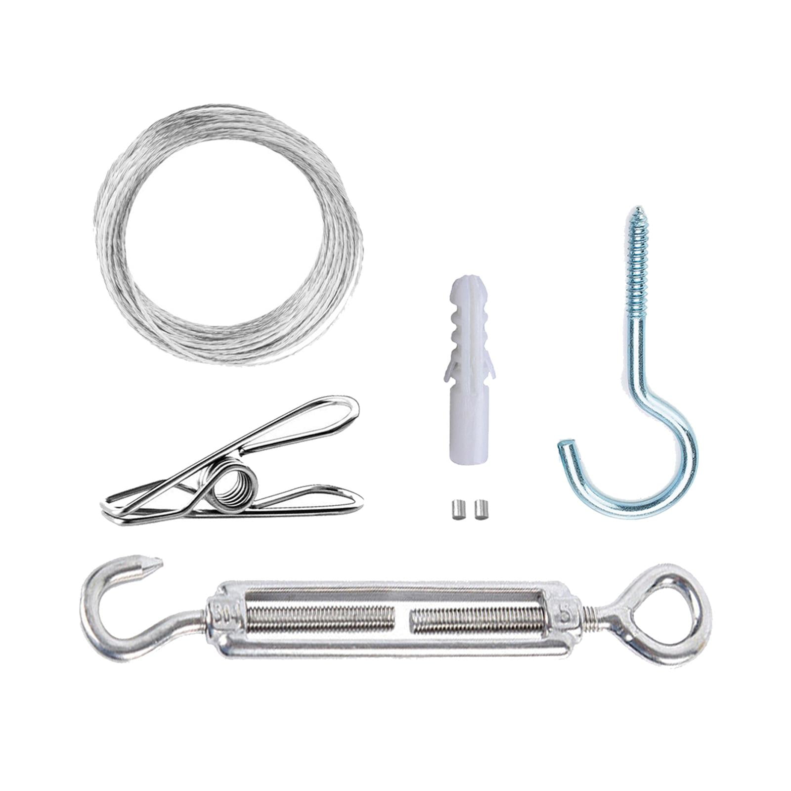 Juego de cables para colgar cuadros, colgador de marcos con clavos ...