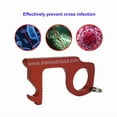 thumbnail image 6 of 6Pcs Contactless Keychain No Touch Hand Tool Anti-Microbial Keychain, 6 of 6