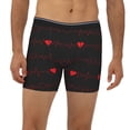 thumbnail image 6 of Sigee Cardiogram and Heart for Men's Boxer Briefs,Moisture Wicking and Breathable XX-Large, 6 of 9