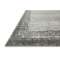 thumbnail image 4 of Loloi Austen AUS-02 Abstract Pebble / Charcoal Area Rug 18" x 18" Sample, 4 of 6
