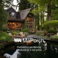 thumbnail image 2 of MAPORCH Pond Liner 20 x 30 FT Waterproof 100% HDPE Reinforced Polyethylene 20 Mil for Fish Koi Pond, Fountain, Waterfall, Water Tank, Pond Liners for Outdoor Ponds- UV Resistant RPE Pool Liner, Black, 2 of 9