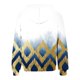 thumbnail image 5 of ICHUANYI Clearance Women Fashion Printed Blouse Long Sleeve Tops Sweatshirt Pockets Hoodied(Yellow, XL) ICHUANYI WER2023081512756, 5 of 6