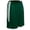 Forest Green, White, variant on Champro Sports Muscle Basketball Shorts, Men's Large, Cardinal Red with White Stripes