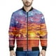thumbnail image 2 of Chaqueta con cremallera y estampado 3D de atardecer en las Maldivas para hombre, sudadera hawaiana de playa, camisetas de manga larga, chaquetas bomber holgadas para mujer, 2 of 5