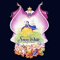 thumbnail image 2 of Men's Snow White and the Seven Dwarfs Classic Evil Queen Movie Poster  Graphic T-Shirt, 2 of 5