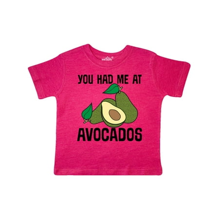

Inktastic You Had Me at Avocados Gift Toddler Boy or Toddler Girl T-Shirt