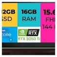 thumbnail image 5 of Laptop Gamer MSI 11UC-1276US-B Intel Core i5 Gen 11th 16GB RAM 512GB SSD, 5 of 5