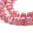 thumbnail image 4 of 10strands Imitation Glass Beads Strands Faceted AB color Rondelle Mixed color 5x4.5mm Hole: 1.2mm about 70pcs/strand 12.80''(32.5cm), 4 of 4