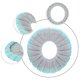 thumbnail image 4 of Warm Toilet Seat Cover Mat Bathroom Toilet Pad Cushion Pad Seat Closestool Cover Lid Mat Cushion Closestool Warmer Accessories, 4 of 11