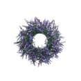 thumbnail image 2 of Corona de eucalipto artificial para la puerta principal - Decoración de vegetación sintética de 14 pulgadas para uso interior y exterior durante todo el año, 2 of 8