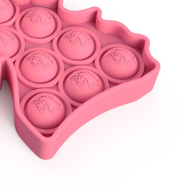 Juguete Inquieto Juguete sensorial relajante Push Bubble Pop Antiestrés Fidget Niños Adulto Educativo Sywqhk libre de BPA