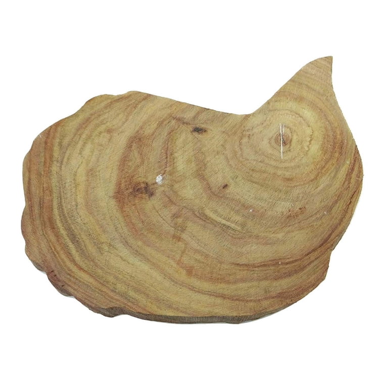 Knitwit Hand Carved Wooden Fish Stamp Block - 2x1 Inch Textile Printing Block For Fabric & Crafts