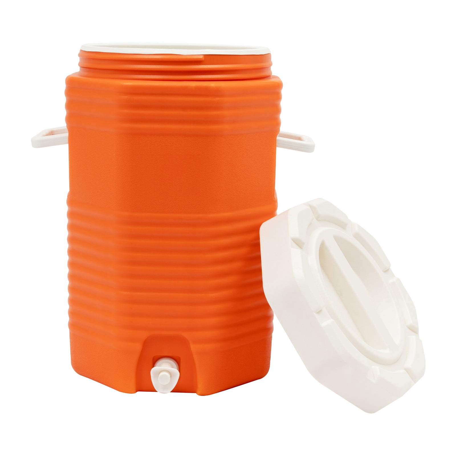 16L/4gal Freestanding Insulated Beverage Cooler Space-saving Portable Sports Cooler for Weddings Parties Offices Meetings Rooms