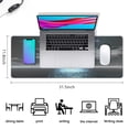 thumbnail image 2 of Maximized Gaming Performance with XXL Romantic Moonlit Sea Mouse Pad: Non-Slip Rubber Base, Stitched Edges, Extended Desk Pad for Computers & Keyboards, 31.5x11.8 Inch, 2 of 7