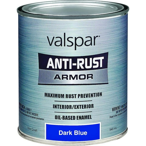 Valspar 21800 Series 21828 AntiRust Armor Oil Gloss Enamel, Gloss